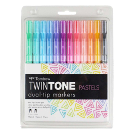 Tombow TwinTone Markers 61 Peach Pink