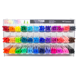 Twintone Pastel Dual Tip Marker Pens – Set of 6