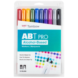 Estuche 5 Rotuladores ABT PRO Base Alcohol Tombow Colores Grises