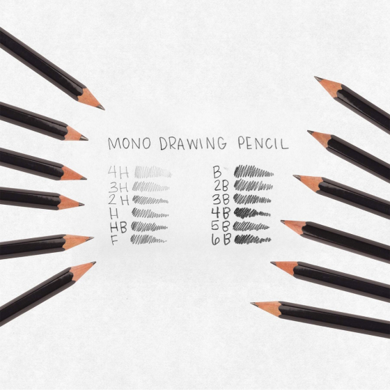 What pencil is best for sketching sale