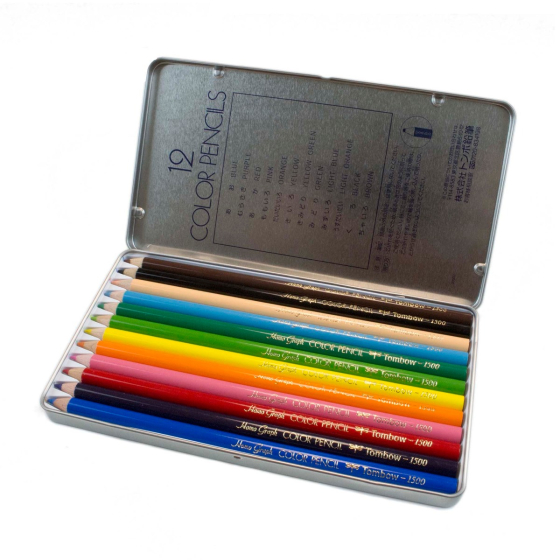 1500 Colored Pencils, 12pc Set