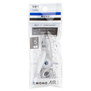 MONO Air Touch Refillable Correction Tape, Pen-Style Applicator, Refill