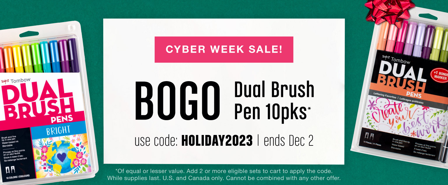 Cyber Week Sale! Buy one Dual Brush 10-Pack, get one free. Use code 