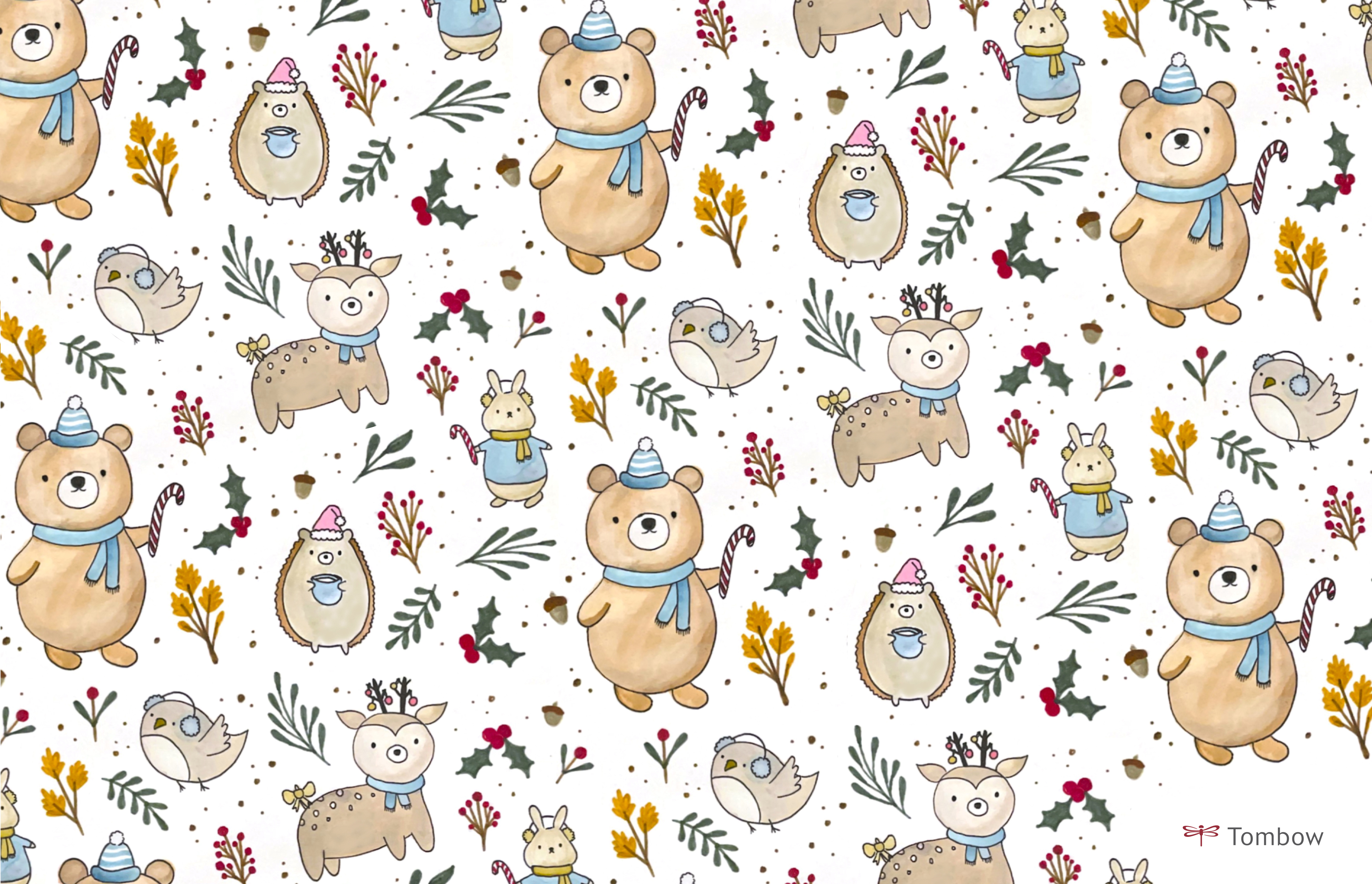 Download Be Happy and Kawaii Wallpaper