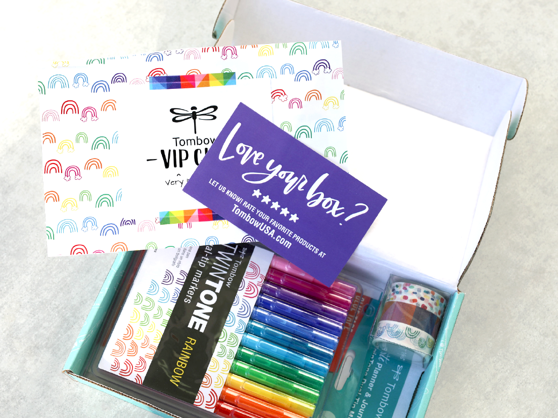 Tombow VIP Box with Marker Storage Case!