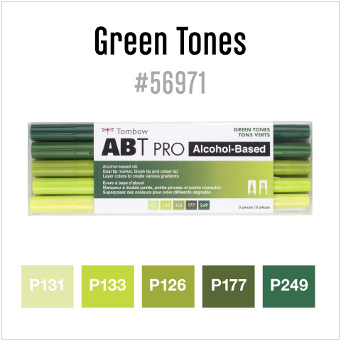 Click here to shop the ABT PRO Green Tones 5-Pack