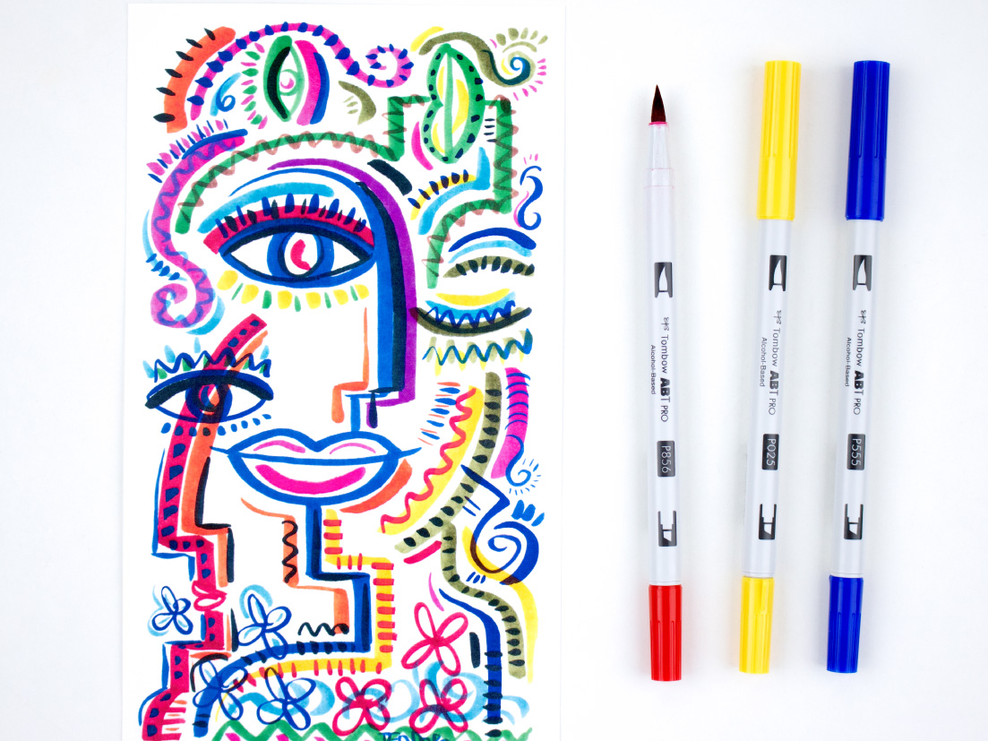 TOMBOW ABT PRO Crayon feutre (Multicolore, 17 pièce) - Interdiscount