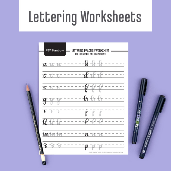 Lettering Worksheets